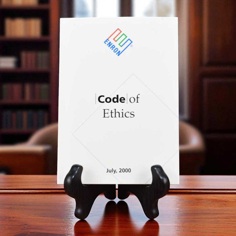 Enron Code of Ethics Book