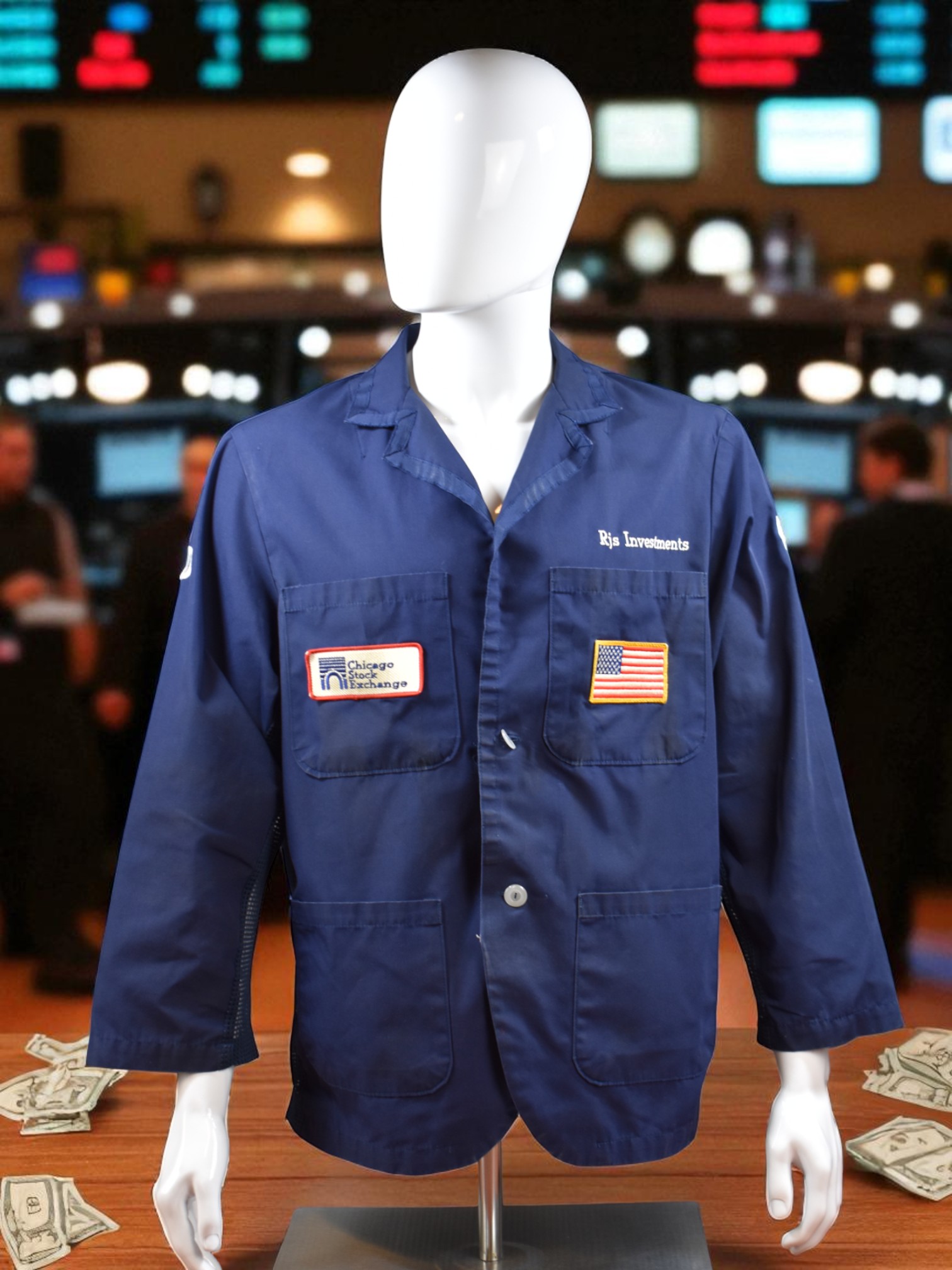 Chicago Stock Exchange Floor Trader Jacket