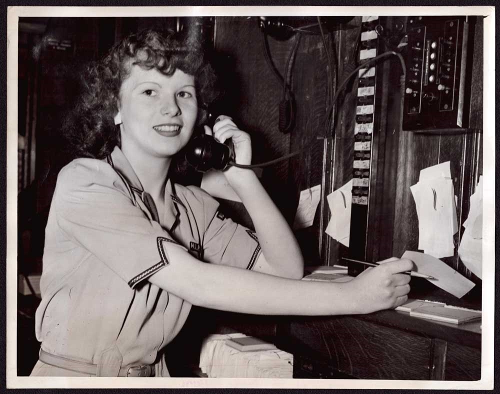 First woman to work on the NYSE trading floor.